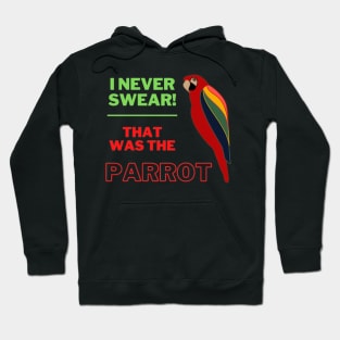 Funny Parrot design - Parrot lover Hoodie